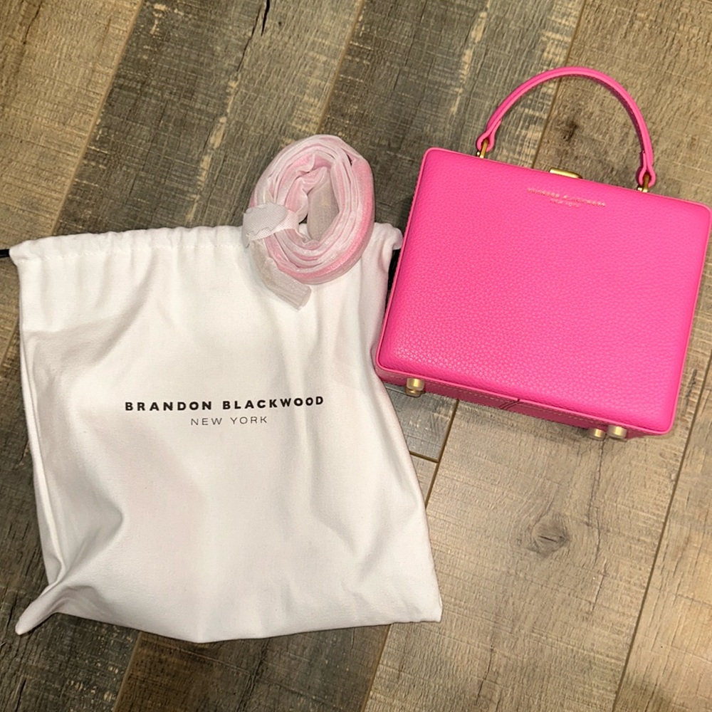 NWOT Brandon Blackwood Trunk bag